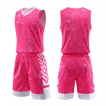 Men's and Kids' Basketball Jersey Sets - XS to 5XL Sports Tracksuit Uniforms with T-shirt and Shorts